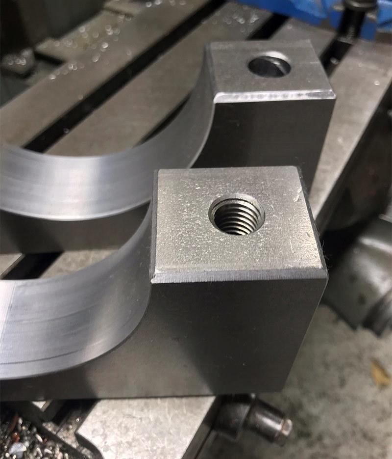 CNC Machined Steel Clamp