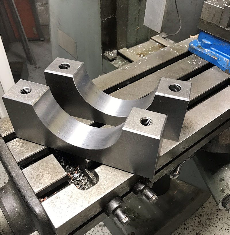 CNC Machined Steel Clamp