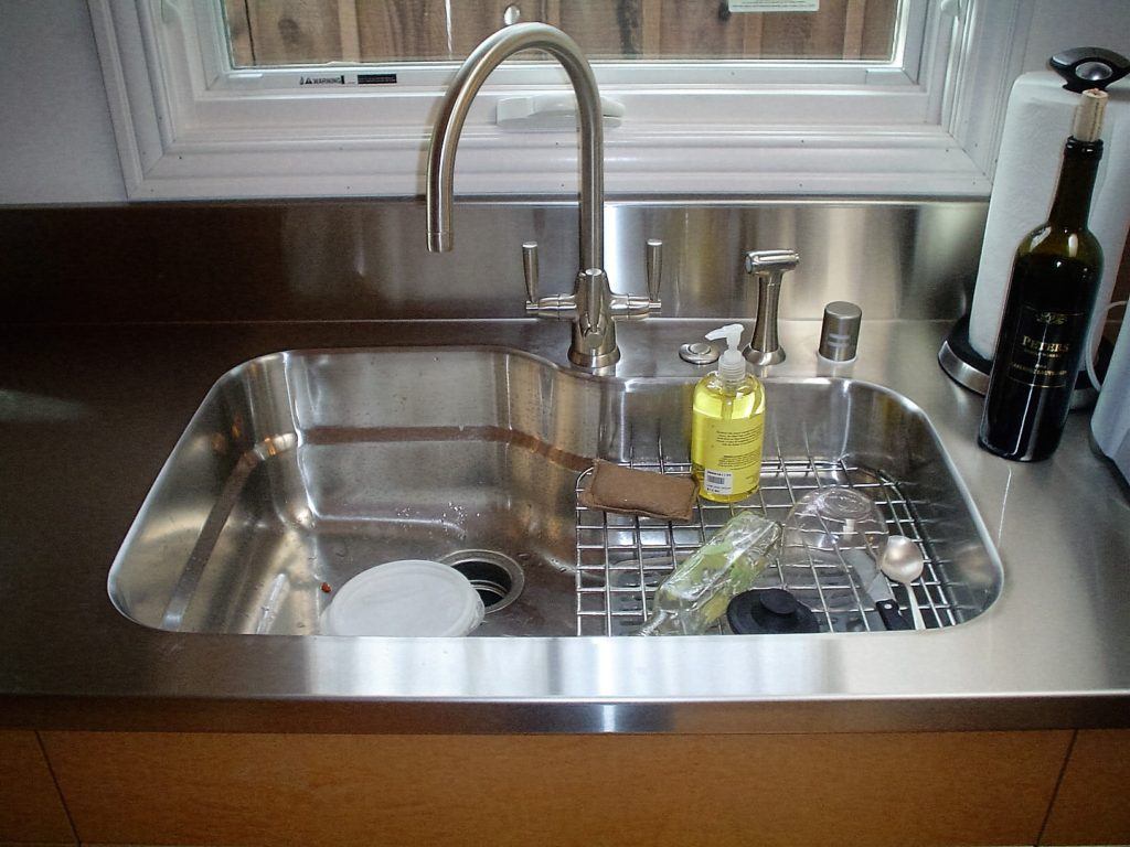 Countertop Sink Close Up