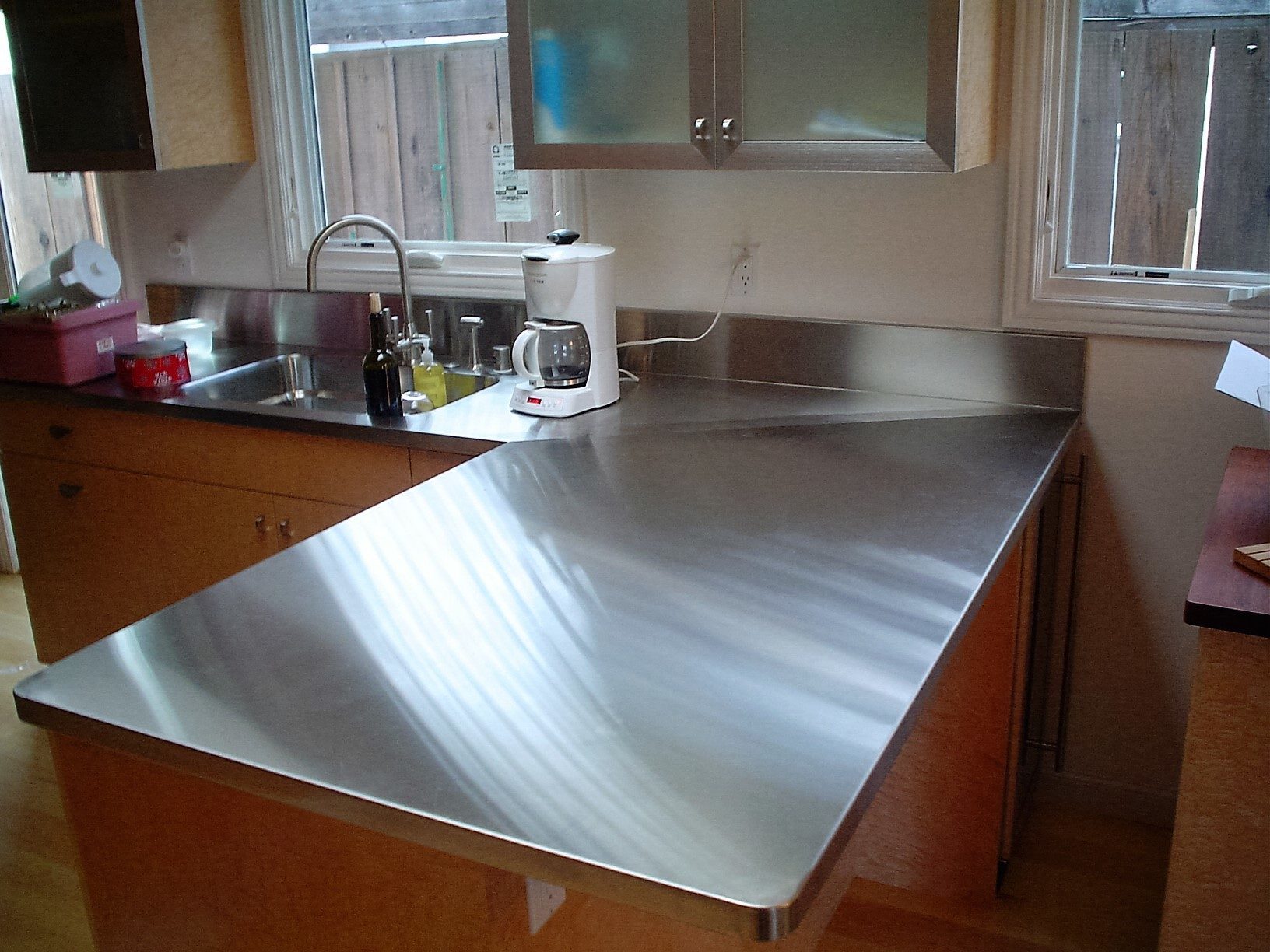 Countertop Projects Sheet Metal Countertops Lux Metals