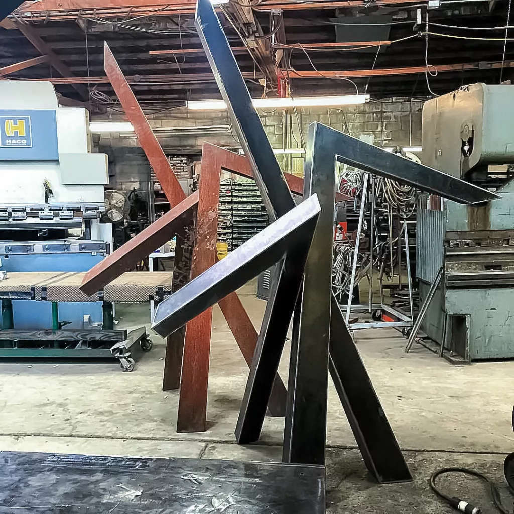 Custom Metal Fabrication Project: Blades of Grass